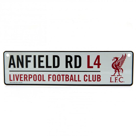 Anfield Road Window Sign