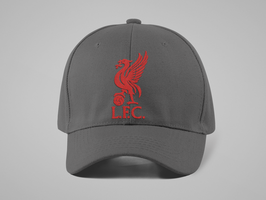Liverbird Cap Dark Grey